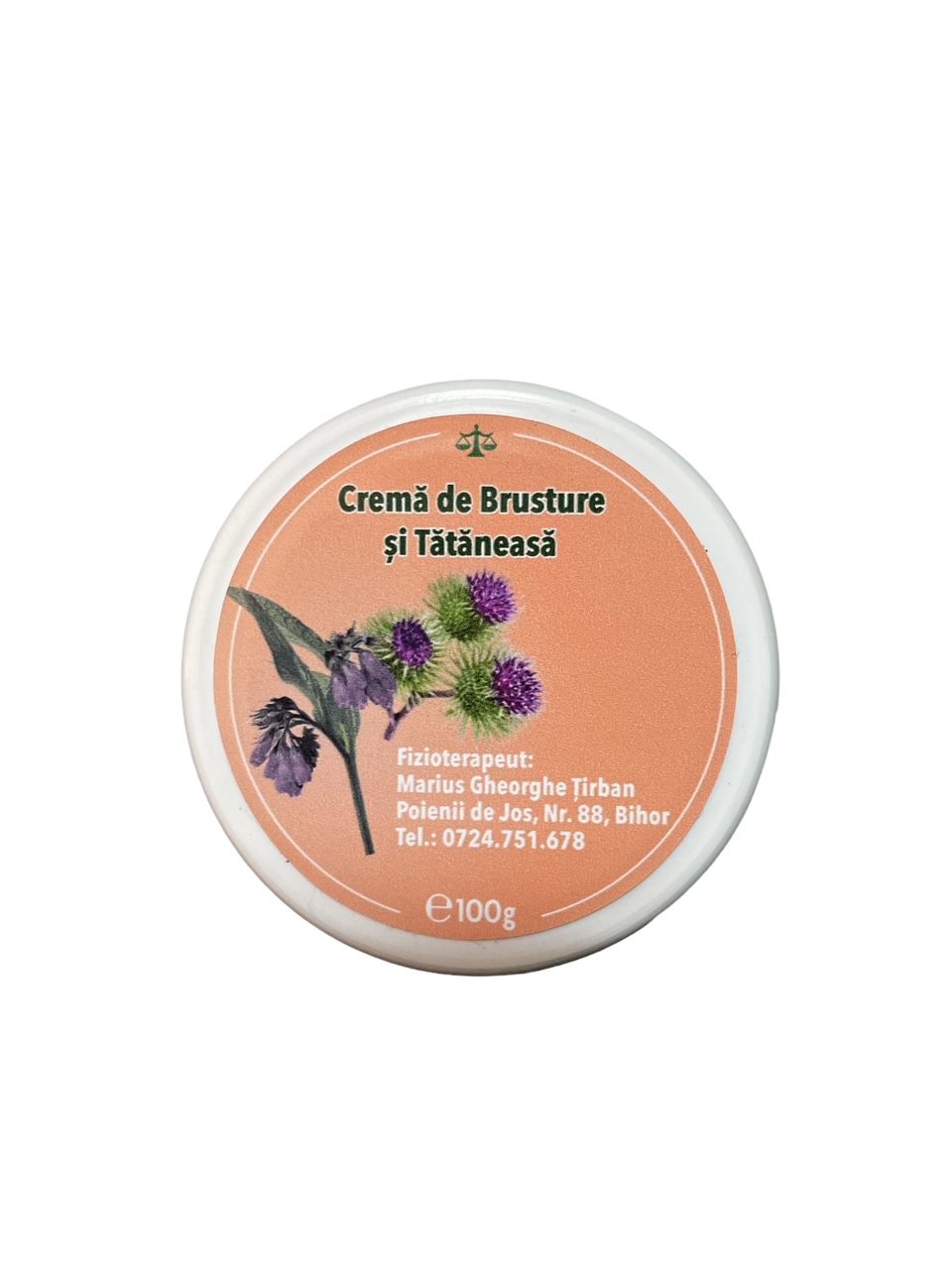 Crema de Brusture și Tătăneasă